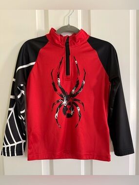 Spyder Bug Little Boys Half Zip Size 6